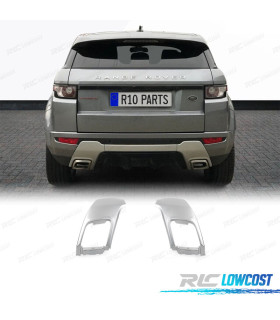 EMBELEZADOR DE ESCAPE RANGE ROVER 10-18 LOOK DYNAMIC PRATEADO