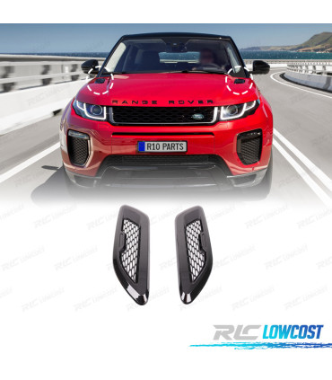 ENTRADAS DE AR RANGE ROVER EVOQUE 10-18 PRETO BRILHANTE