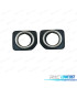 TAMPA MOLDURA FAROIS DE NEVOEIRO LAND ROVER DISCOVERY IV 15-17 PRETO CROMADO