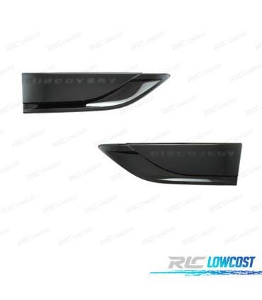 ENTRADAS DE AR LATERAIS LAND ROVER DISCOVERY V 17- LOOK DYNAMIC PRETO BRILHANTE