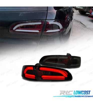 FAROLINS LED BAR SEAT IBIZA 6L 02-08 VERMELHO ESCURECIDOS