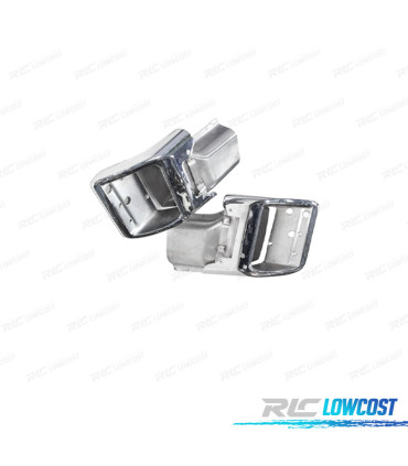 PONTEIRAS DE ESCAPE RANGE ROVER VOGUE 10-12 LOOK AUTOBIOGRAPHY CROMADO