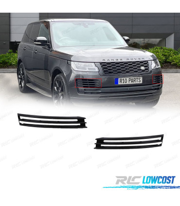 GRELHAS FAROIS NEVOEIRO RANGE ROVER VOGUE 13-17 PRETO BRILHANTE