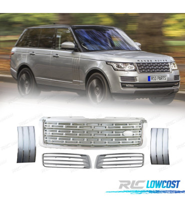 KIT GRELHAS RANGE ROVER VOGUE 13-17LOOK SVA AUTOBIOGRAPHY PRATA CROMADO