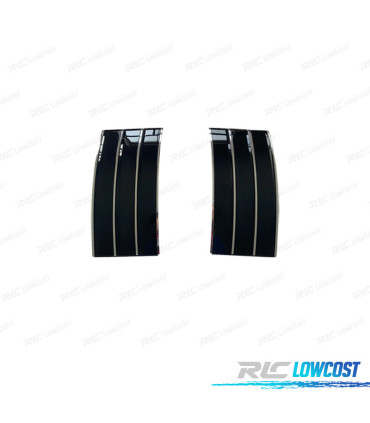 ENTRADAS DE AR LATERAIS RANGE ROVER VOGUE 13-17 LOOK SVA AUTOBIOGRAPHY PRETO BRILHANTE CROMADO