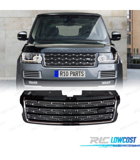 GRELHA RANGE ROVER VOGUE 13-17 LOOK SVA AUTOBIOGRAPHY PRETO BRILHANTE CROMADO