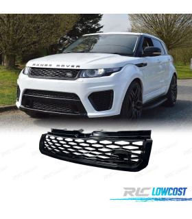 GRELHA RANGE ROVER EVOQUE 10-18 LOOK SVR PRETO BRILHANTE