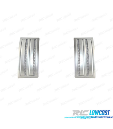 ENTRADAS DE AR LATERAIS RANGE ROVER VOGUE 13-17 LOOK SVO PRATA