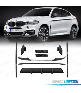 KIT CARROÇARIA BMW X6 F16 LCI 15-19 LOOK M CARBONO