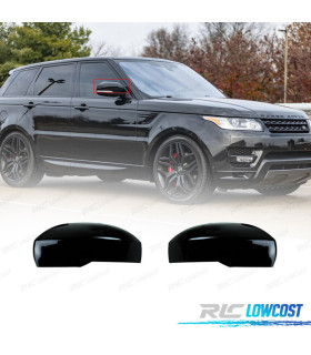 CAPAS DE ESPELHOS RANGE ROVER SPORT 14-17 PRETO BRILHANTE