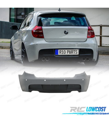 PARA-CHOQUES TRASEIRO BMW E81 E87 04-11 LOOK M PDC
