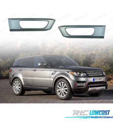 TAMPA MOLDURA FAROIS DE NEVOEIRO RANGE ROVER SPORT 14-17 PRATA