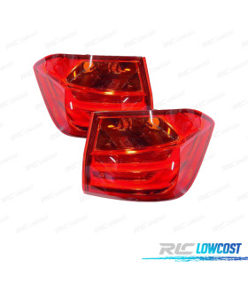 FAROLINS TRASEIROS BMW F30 11-15 LED VERMELHO
