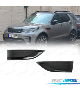ENTRADAS DE AR LATERAIS LAND ROVER DISCOVERY V 17- LOOK DYNAMIC PRETO BRILHANTE