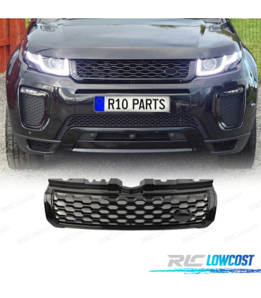 GRELHA RANGE ROVER EVOQUE 10-18 LOOK DYNAMIC PRETO BRILHANTE