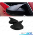 CAPAS DE ESPELHOS RETROVISORES AUDI A3 17-20 LOOK RS3 PRETO BRILHANTE