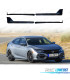 EMBALADEIRAS LATERAIS HONDA CIVIC 16-20 LOOK TYPE R