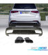 DIFUSOR TRASEIRO MERCEDES W167 20- + PONTEIRAS DE ESCAPE LOOK AMG GLS63