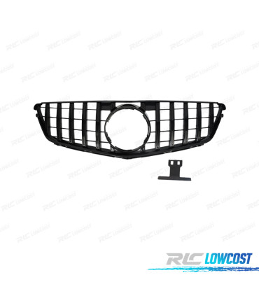 GRELHA DIANTEIRA MERCEDES W204 07-14 LOOK AMG GT PRETO BRILHANTE