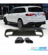 DIFUSOR TRASEIRO MERCEDES X167 20-24 + PONTEIRAS DE ESCAPE