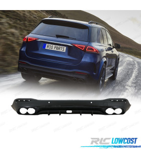 DIFUSOR TRASEIRO MERCEDES W167 20- LOOK GLE 53 PRETO