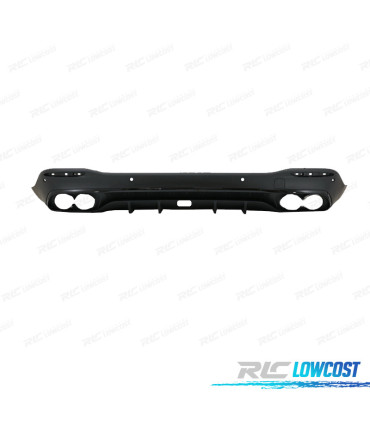 DIFUSOR TRASEIRO MERCEDES W167 20- LOOK GLE 53 PRETO