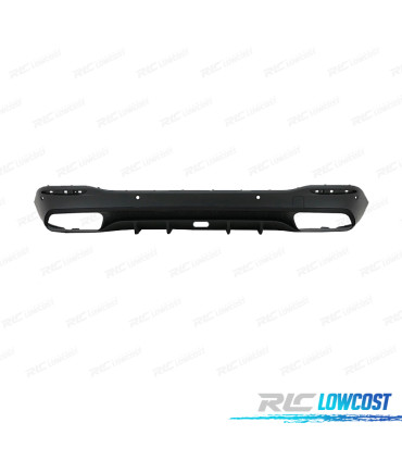 DIFUSOR MERCEDES W167 20- LOOK GLE 63 PRETO