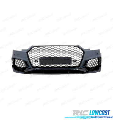 PARA-CHOQUES FRONTAL AUDI A4 B9 17-20 LOOK RS4 PDC