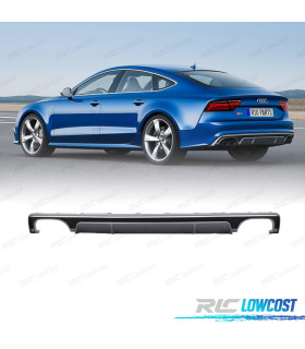 DIFUSOR AUDI A7 16-18 LOOK S7