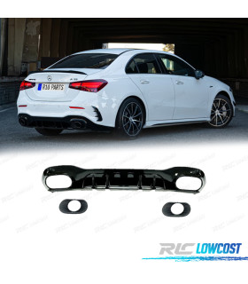 DIFUSOR MERCEDES CLASE A V177 19-24 LOOK AMG A35