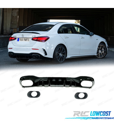 DIFUSOR MERCEDES CLASE A V177 19-24 LOOK AMG A35
