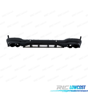 DIFUSOR MERCEDES X253 20-22 LOOK AMG GLC 43 PRETO