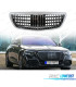 GRELHA MERCEDES W222 18-20 LOOK MAYBACH PRETO CROMADA