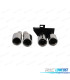 PONTEIRAS DE ESCAPE BMW F10 F11 F12 F13 10- AÇO INOX CROMADO
