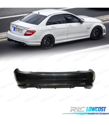 PARA-CHOQUES TRASEIRO MERCEDES W204 07-14 LOOK AMG