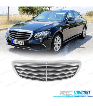 GRELHA MERCEDES W213 16-20 CROMADA