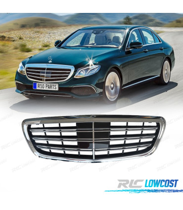 GRELHA MERCEDES W213 16-20 CROMADA