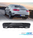 DIFUSOR MERCEDES GLE C292 COUPÉ 15- PRETO + PONTEIRAS ESCAPE