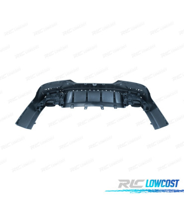 DIFUSOR MERCEDES GLE C292 COUPÉ 15- PRETO + PONTEIRAS ESCAPE