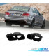 PONTEIRAS DE ESCAPE MERCEDES W212 14-15 LOOK E63 PRETO BRILHANTE