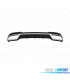 DIFUSOR MERCEDES W212 14-15 LOOK AMG E63 PRETO CROMADO