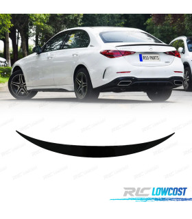 AILERON SPOILER MERCEDES W206 22- LOOK AMG C63 PRETO BRILHANTE