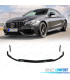 SPOILER LIP MERCEDES W205 C205 15-21 LOOK AMG C63 PRETO BRILHANTE