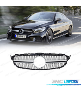GRELHA MERCEDES W205 19-21 LOOK AMG PRATA