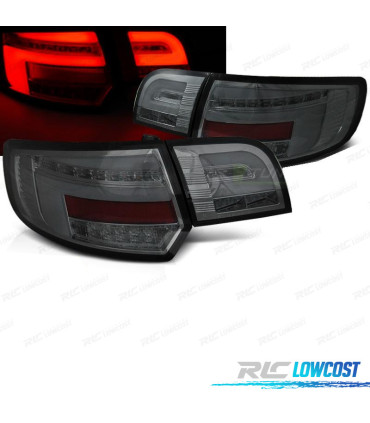 FAROLINS AUDI A3 8P 03-08 CROMO FUMÊ