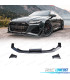SPOILER LIP AUDI A7 A7L 19-23 LOOK RS7 ABT PRETO BRILHANTE