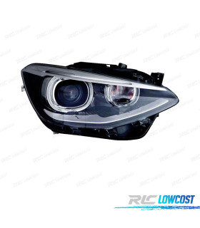 FAROL DIR BMW F20 F21 XENON 10-14 LED FUNDO PRETO