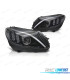 FARÓIS MERCEDES CLASE C W205 14-18 LED FUNDO PRETO