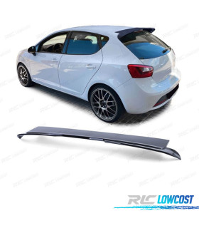 SPOILER SEAT IBIZA 6J 5P 08- LOOK CUPRA PRETO BRILHANTE