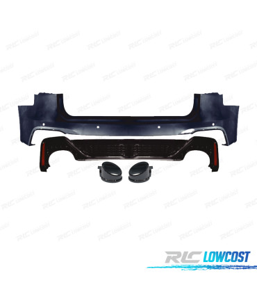 PARA-CHOQUES TRASEIRO AUDI A6 AVANT 19-24 LOOK RS6